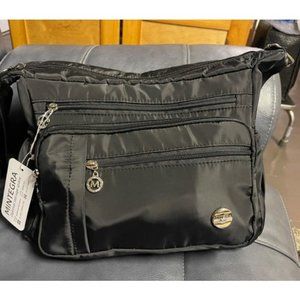 Women Shoulder Handbag Roomy Multiple Pockets Bag Crossbody Purse